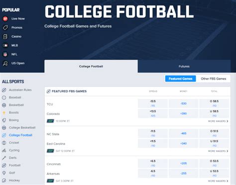 College Football Betting Apps: Best NCAAF Sportsbooks For 2023.